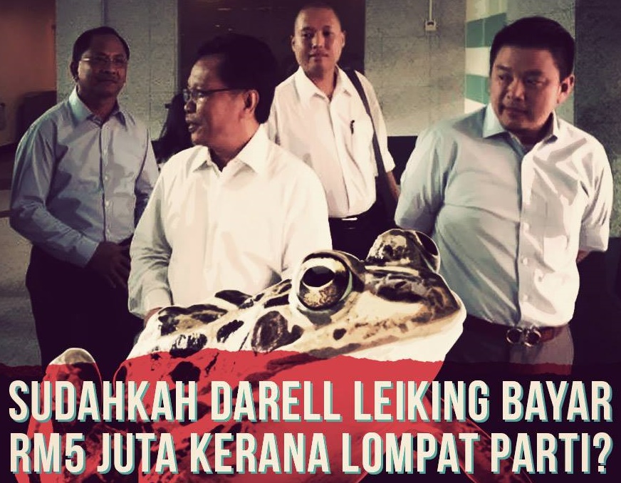 Pengundi Penampang Tolak Darell Leiking Kerana 'Politik Lompat'