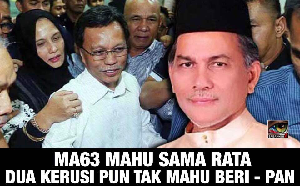 MA63 Mahu Sama Rata, Tak Kan Amanah Tidak Dapat Kerusi Langsung- Hamzah
