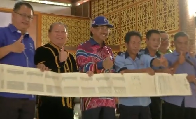 Pairin berjasa di Tambunan, BN kuat dan rakyat dapat tanah