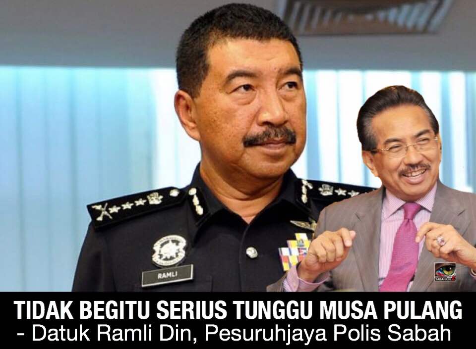 “Tidak begitu serius kita boleh tunggu sehingga Musa pulang