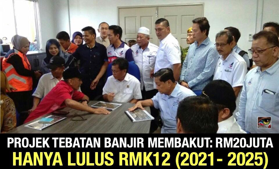 Shafie umum RM20 juta projek rancangan tebatan banjir Membakut hanya dilulus RMK12 (2021-2025)