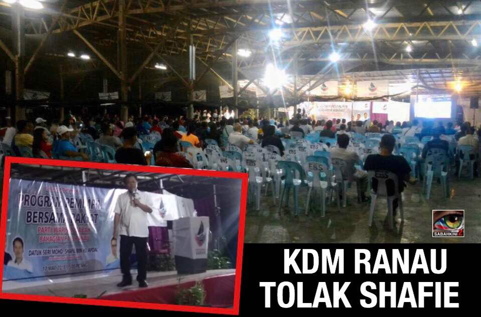 Tidak pernah melawat Ranau Ketika Menteri KDM Ranau Tolak Shafie Apdal 