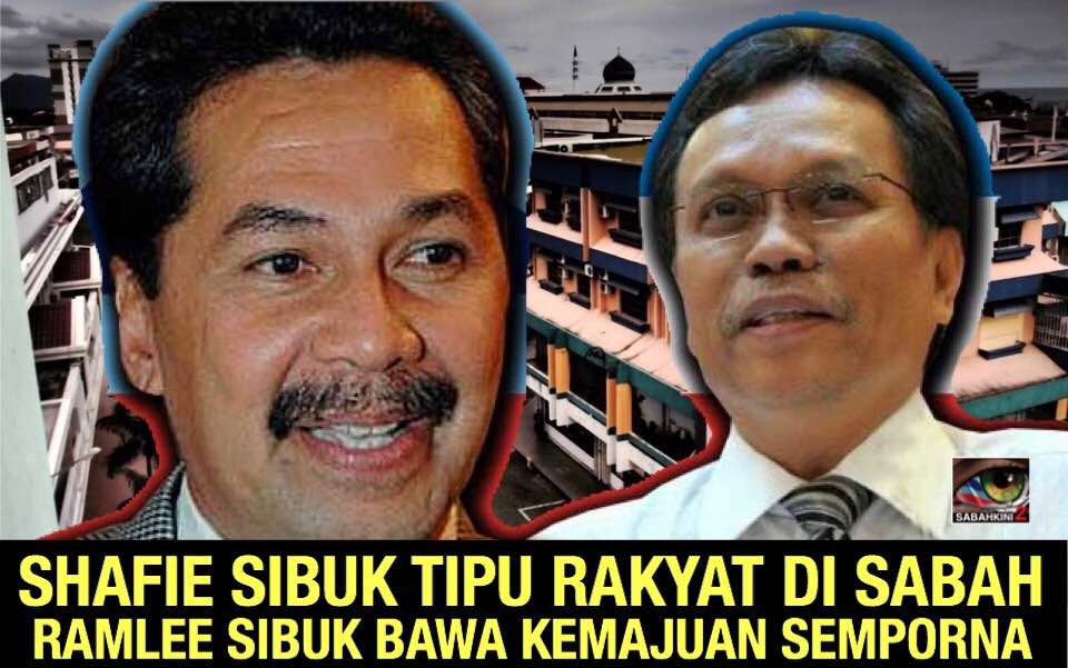 Shafie sibuk menipu di luar kawasan, Ramlee sibuk bawa kemajuan 