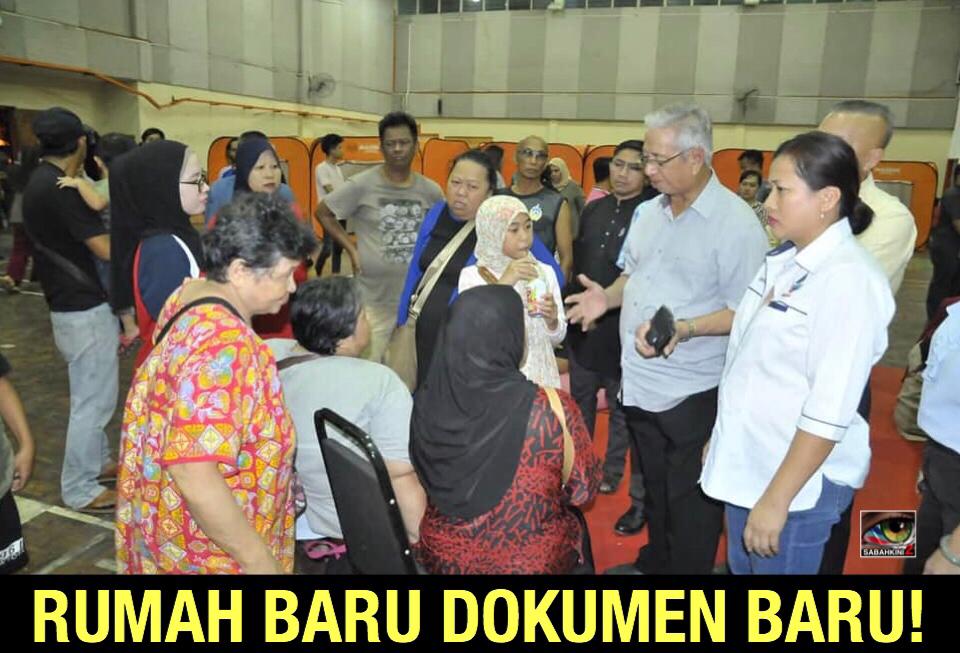 Kebakaran setinggan Putatan: Bakal diberi rumah dan dokumen baru kata pemimpin Warisan