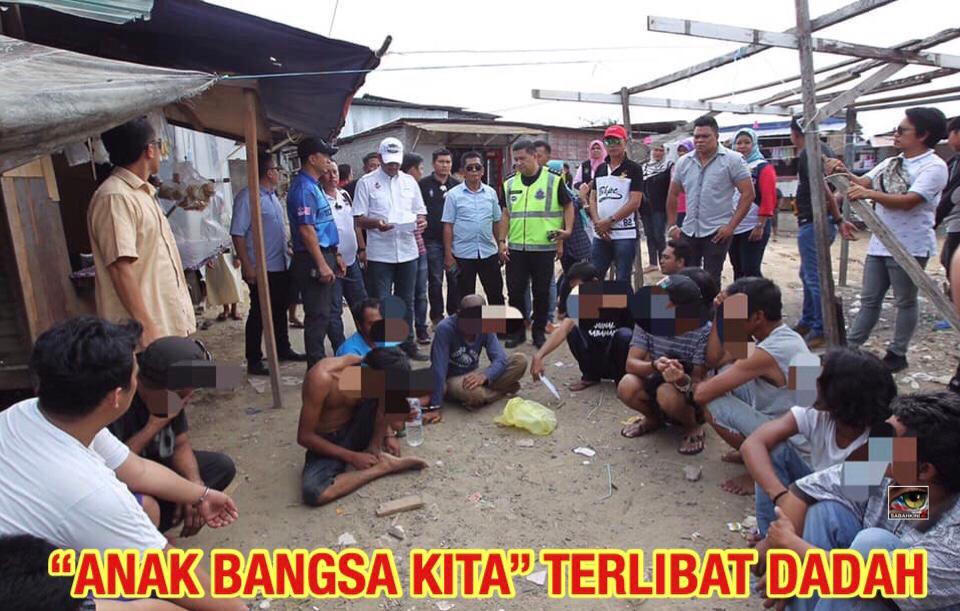 Azis gempur sarang penagih, pengedar dadah ‘anak bangsa kita’ di Sepanggar