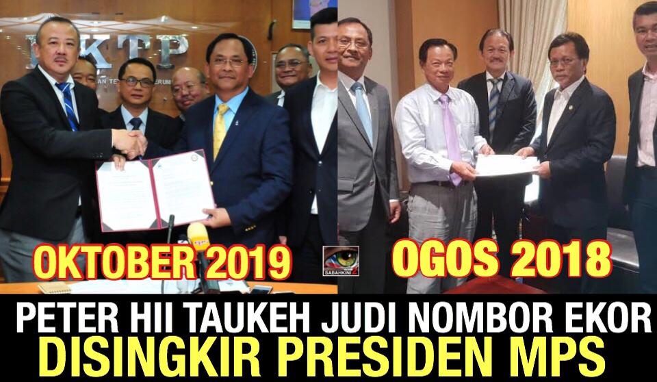 Peter Hii taukeh judi nombor ekor disingkir Presiden MPS ganti Wong Foo Tin