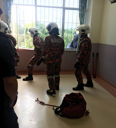 Bomba selamatkan wanita ingin bunuh diri di HQEII