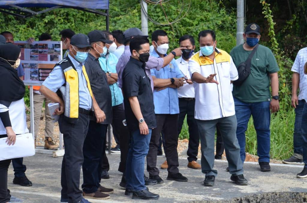 Jambatan Kekal Dibina Di Laluan KM117.1 Jalan Kota Kinabalu – Keningau