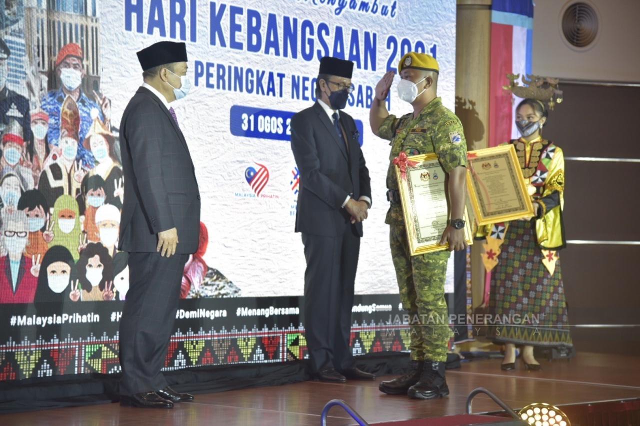 Sabah menyambut Hari Kebangsaan secara sederhana