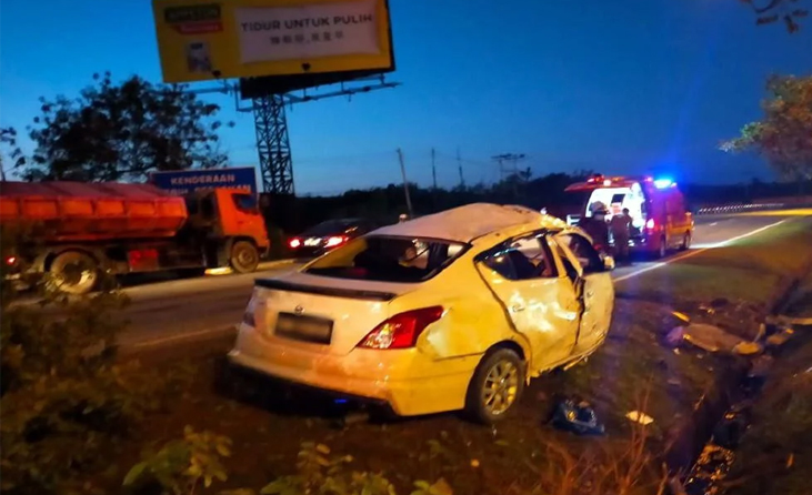 Pegawai polis  rakan maut kemalangan