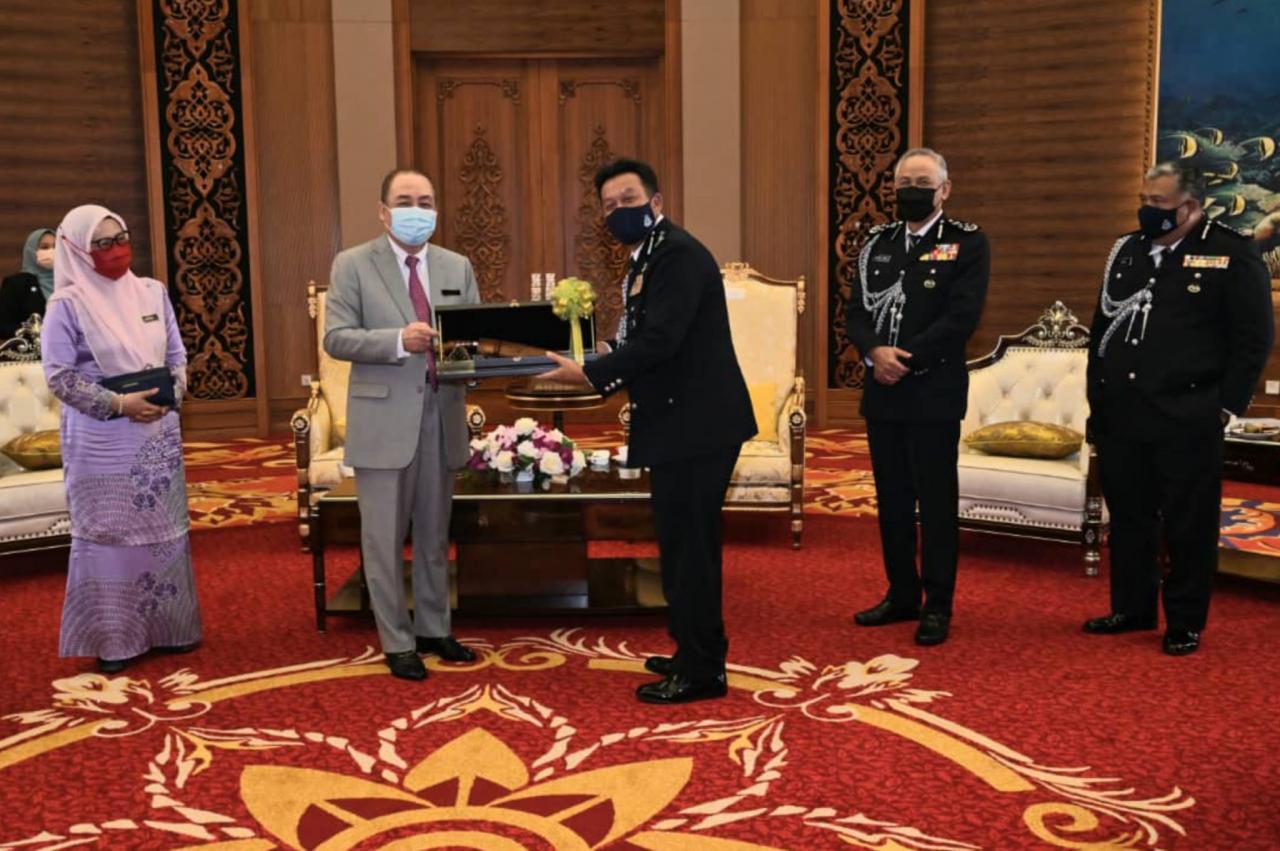 Hajiji terima kunjungan Ketua Polis Negara di PPNS
