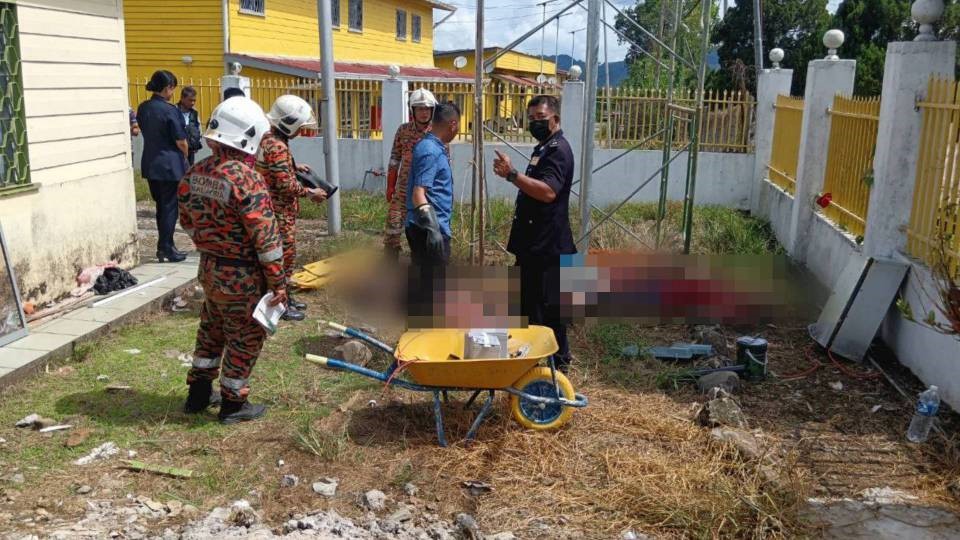 Tiga pekerja maut terkena renjatan elektrik di Ranau