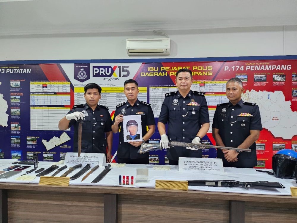 Suspek samun kedai 24 jam ditahan polis