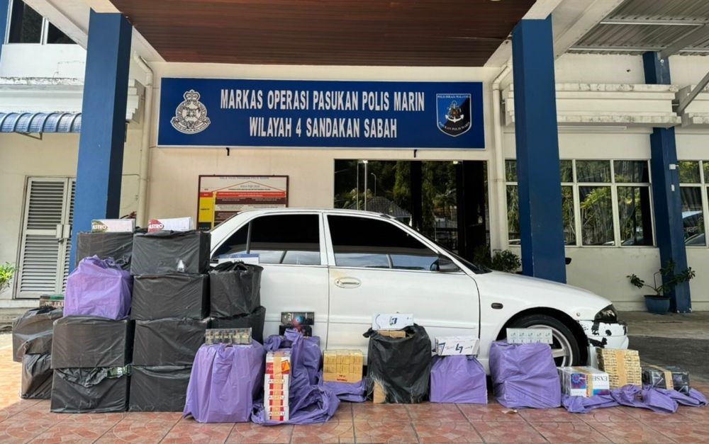Rokok seludup bernilai lebih RM100,000 dirampas PPM Sandakan