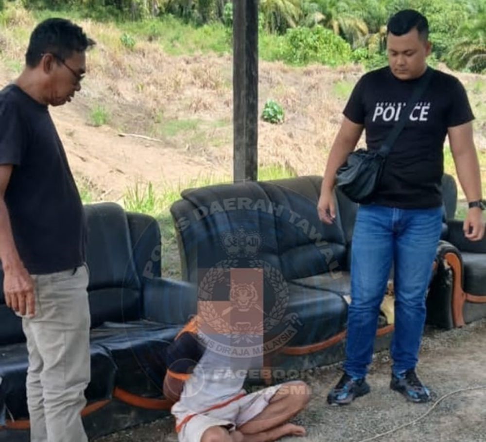 Lelaki warga asing positif syabu ditahan polis