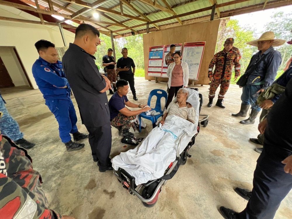 Warga emas hilang selamat ditemui 