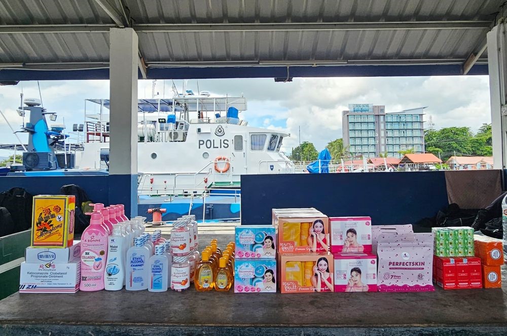 PPM rampas barangan kosmetik seludup bernilai RM21,375