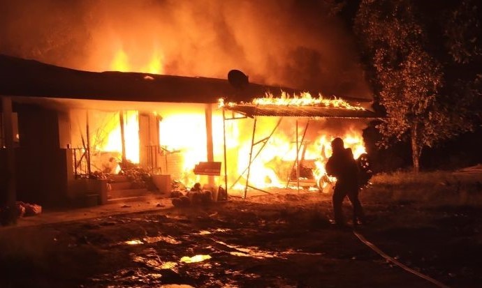 Dua cedera dalam kebakaran rumah di Tenom