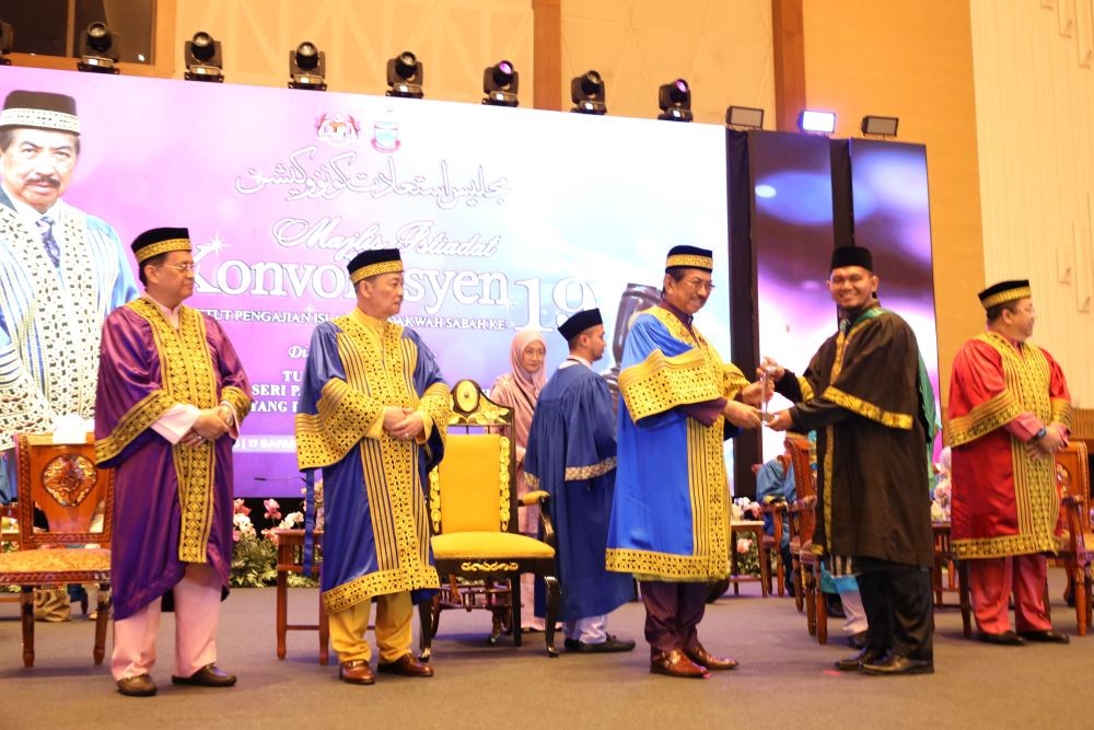 Hajiji hadir Majlis Istiadat Konvokesyen IPDAS ke-19 