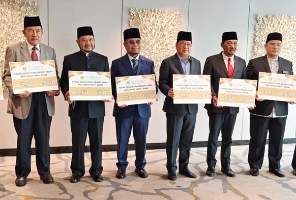 Zakat Fitrah Sabah 2026: RM7.50 dan RM15.00 Ditetapkan MUIS